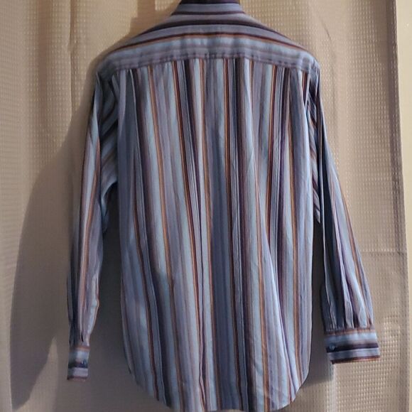 Johnston and Murphy Tailored fit 100% cotton button up shirt - Picture 6 of 7